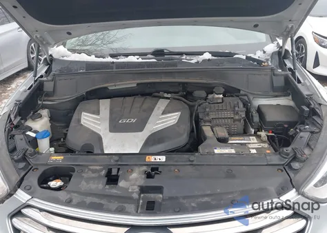 2016 Hyundai Santa Fe Limited from USA, damaged, VIN KM8SRDHF2GU151290